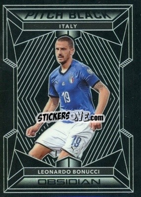 Sticker Leonardo Bonucci - Obsidian Soccer 2019-2020 n. PB-9 - Panini