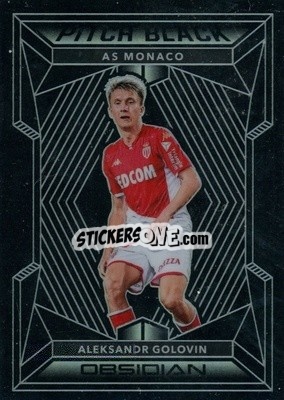 Sticker Aleksandr Golovin - Obsidian Soccer 2019-2020 - Panini