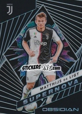 Sticker Matthijs de Ligt - Obsidian Soccer 2019-2020 n. S-3 - Panini