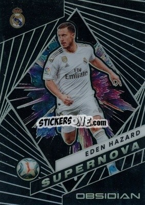 Sticker Eden Hazard - Obsidian Soccer 2019-2020 n. S-4 - Panini