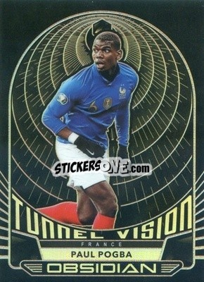 Sticker Paul Pogba - Obsidian Soccer 2019-2020 n. TV-13 - Panini