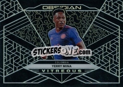 Sticker Yerry Mina - Obsidian Soccer 2019-2020 - Panini