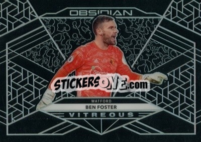 Sticker Ben Foster - Obsidian Soccer 2019-2020 n. V-17 - Panini