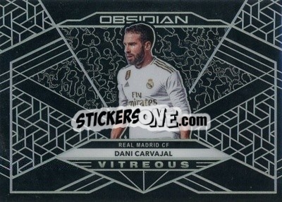 Sticker Dani Carvajal - Obsidian Soccer 2019-2020 - Panini
