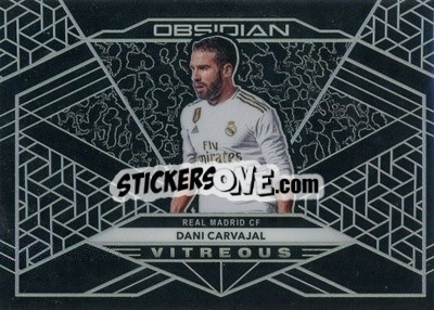 Sticker Dani Carvajal - Obsidian Soccer 2019-2020 n. V-18 - Panini