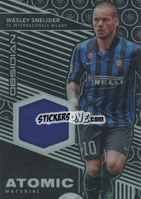 Sticker Wesley Sneijder - Obsidian Soccer 2019-2020 n. AM-28 - Panini
