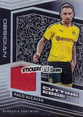 Figurina Paco Alcacer - Obsidian Soccer 2019-2020 - Panini