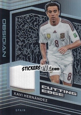 Sticker Xavi Hernandez - Obsidian Soccer 2019-2020 - Panini