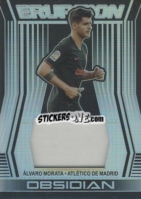 Sticker Alvaro Morata - Obsidian Soccer 2019-2020 n. E-1 - Panini