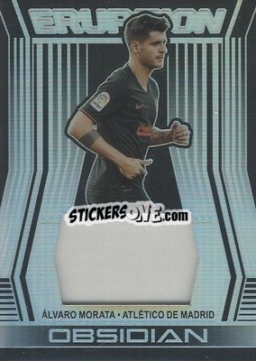 Sticker Alvaro Morata - Obsidian Soccer 2019-2020 - Panini