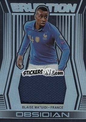 Sticker Blaise Matuidi - Obsidian Soccer 2019-2020 n. E-7 - Panini