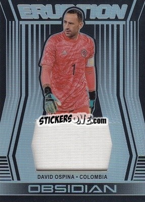 Sticker David Ospina - Obsidian Soccer 2019-2020 n. E-12 - Panini