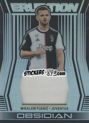 Sticker Miralem Pjanic - Obsidian Soccer 2019-2020 - Panini