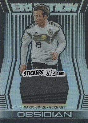 Sticker Mario Gotze - Obsidian Soccer 2019-2020 n. E-25 - Panini