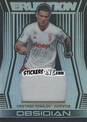 Sticker Cristiano Ronaldo - Obsidian Soccer 2019-2020 n. E-34 - Panini