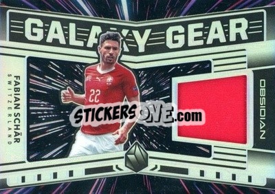 Sticker Fabian Schar - Obsidian Soccer 2019-2020 n. GG-15 - Panini