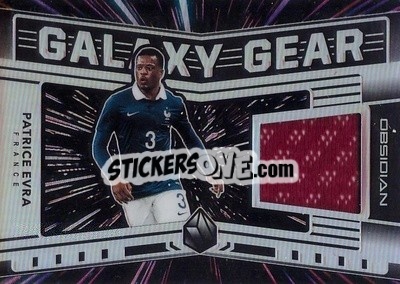 Sticker Patrice Evra - Obsidian Soccer 2019-2020 n. GG-21 - Panini