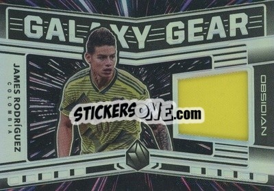 Sticker James Rodriguez - Obsidian Soccer 2019-2020 n. GG-26 - Panini