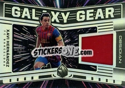 Sticker Xavi Hernandez - Obsidian Soccer 2019-2020 - Panini