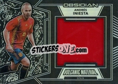 Sticker Andres Iniesta - Obsidian Soccer 2019-2020 n. VM-4 - Panini