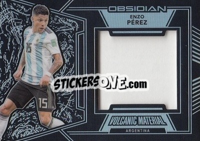 Sticker Enzo Perez - Obsidian Soccer 2019-2020 - Panini