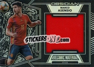 Sticker Marco Asensio - Obsidian Soccer 2019-2020 - Panini
