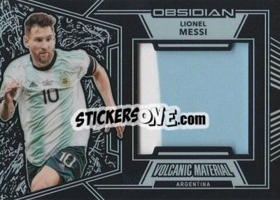 Sticker Lionel Messi - Obsidian Soccer 2019-2020 n. VM-22 - Panini