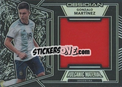 Sticker Gonzalo Martinez - Obsidian Soccer 2019-2020 - Panini