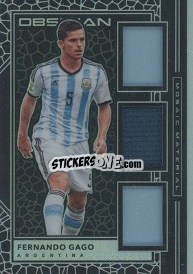Sticker Fernando Gago - Obsidian Soccer 2019-2020 n. MM-4 - Panini