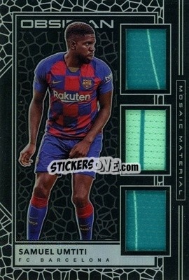 Sticker Samuel Umtiti - Obsidian Soccer 2019-2020 - Panini