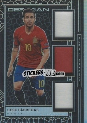 Sticker Cesc Fabregas - Obsidian Soccer 2019-2020 - Panini