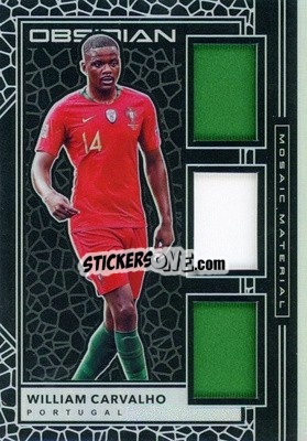 Sticker William Carvalho - Obsidian Soccer 2019-2020 n. MM-30 - Panini