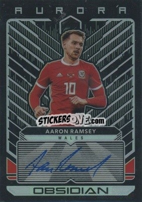 Sticker Aaron Ramsey - Obsidian Soccer 2019-2020 - Panini