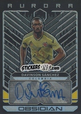 Sticker Davinson Sanchez - Obsidian Soccer 2019-2020 n. AA-9 - Panini