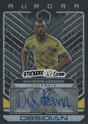 Cromo Davinson Sanchez - Obsidian Soccer 2019-2020 - Panini