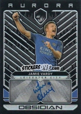 Figurina Jamie Vardy - Obsidian Soccer 2019-2020 - Panini