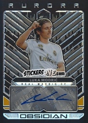 Figurina Luka Modric - Obsidian Soccer 2019-2020 - Panini