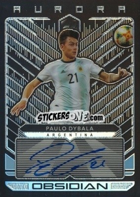 Sticker Paulo Dybala - Obsidian Soccer 2019-2020 n. AA-21 - Panini