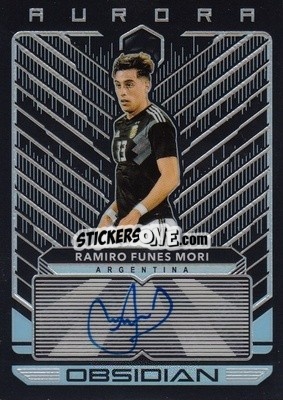 Sticker Ramiro Funes Mori - Obsidian Soccer 2019-2020 n. AA-23 - Panini