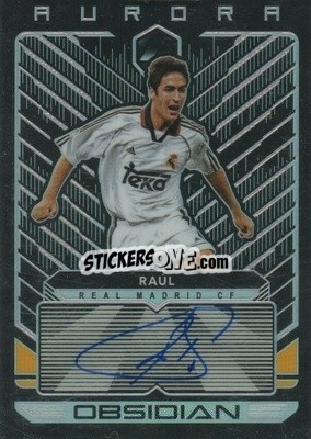 Cromo Raul - Obsidian Soccer 2019-2020 - Panini