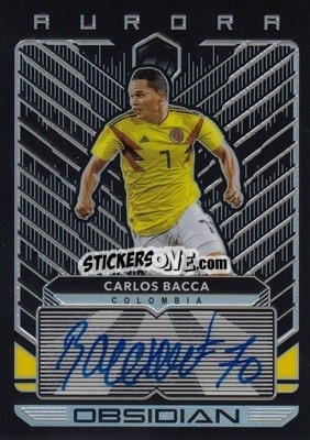Sticker Carlos Bacca - Obsidian Soccer 2019-2020 n. AA-27 - Panini