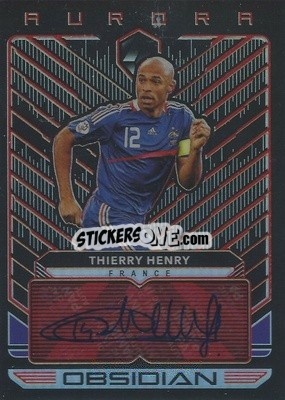 Sticker Thierry Henry - Obsidian Soccer 2019-2020 - Panini