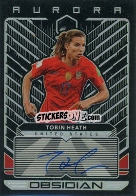 Sticker Tobin Heath - Obsidian Soccer 2019-2020 n. AA-29 - Panini