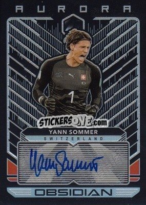 Figurina Yann Sommer - Obsidian Soccer 2019-2020 - Panini