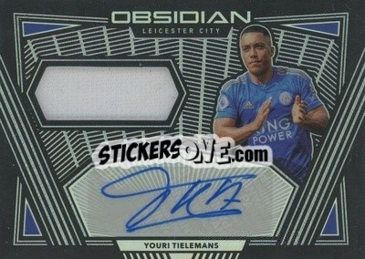 Figurina Youri Tielemans - Obsidian Soccer 2019-2020 - Panini