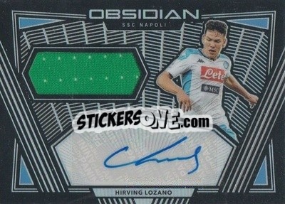 Sticker Hirving Lozano - Obsidian Soccer 2019-2020 n. JA-13 - Panini