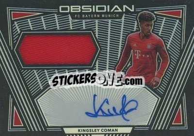 Sticker Kingsley Coman - Obsidian Soccer 2019-2020 - Panini