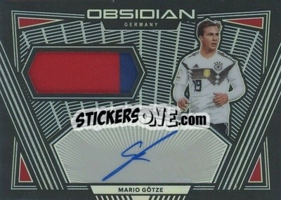 Sticker Mario Gotze - Obsidian Soccer 2019-2020 n. JA-22 - Panini