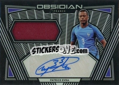 Sticker Patrice Evra - Obsidian Soccer 2019-2020 n. JA-27 - Panini