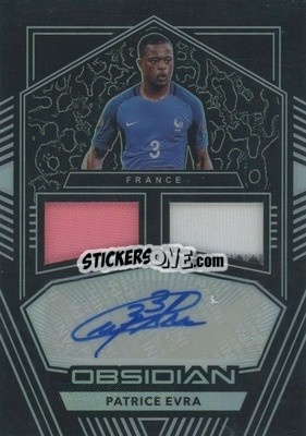 Sticker Patrice Evra - Obsidian Soccer 2019-2020 n. DJI-12 - Panini